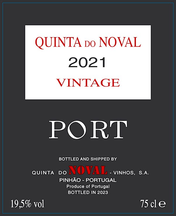 Label for Quinta do Noval